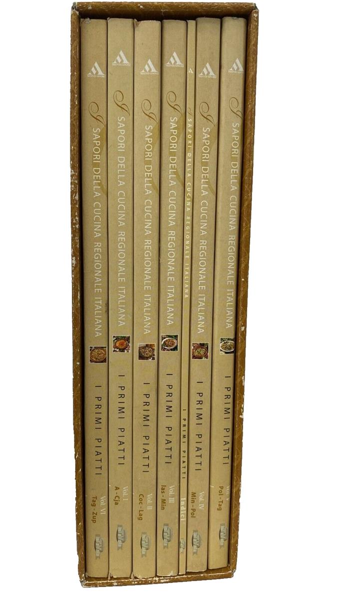 EBOND Sapori Della Cucina Regionale Italiana I Primi Cofanetto Libro LI014504