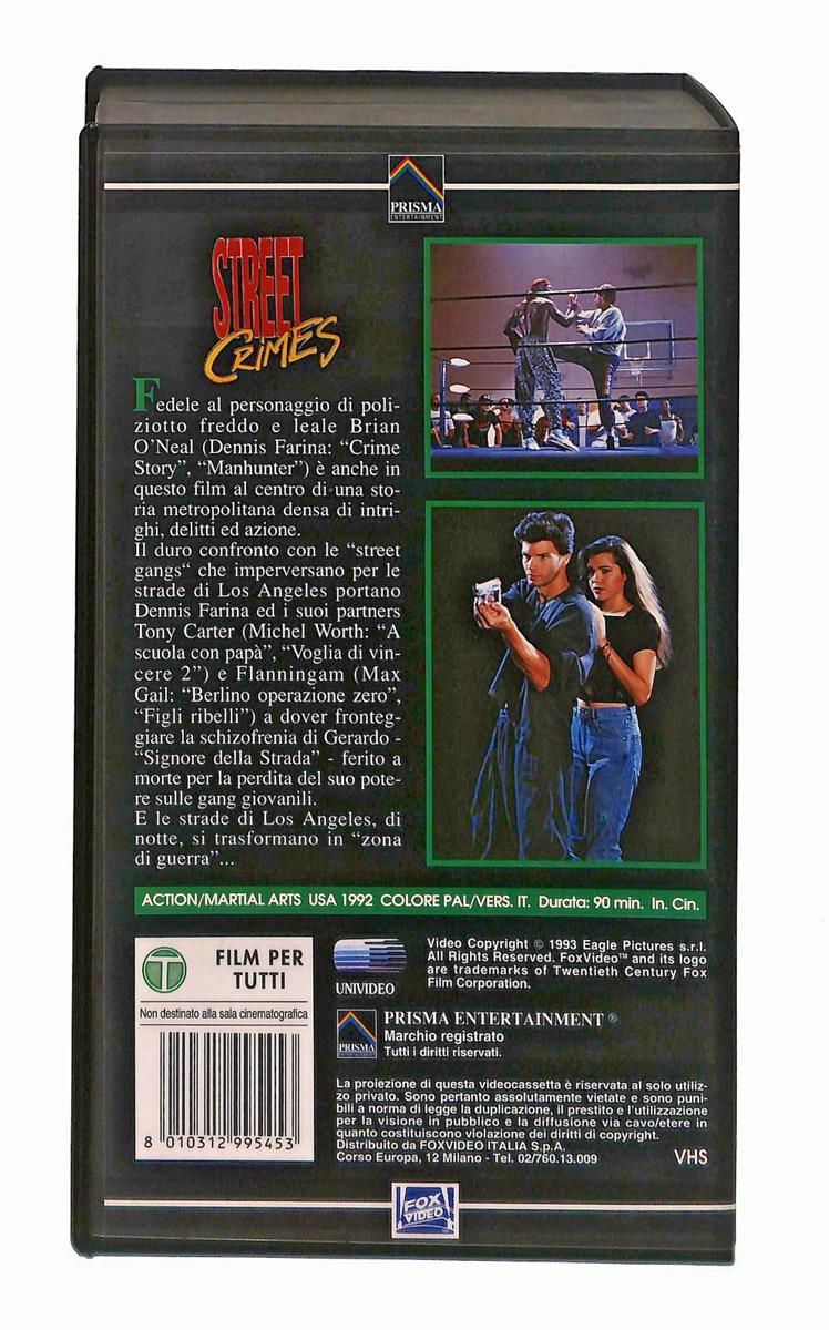 EBOND Street Crimes Fox Video VHS VH003232