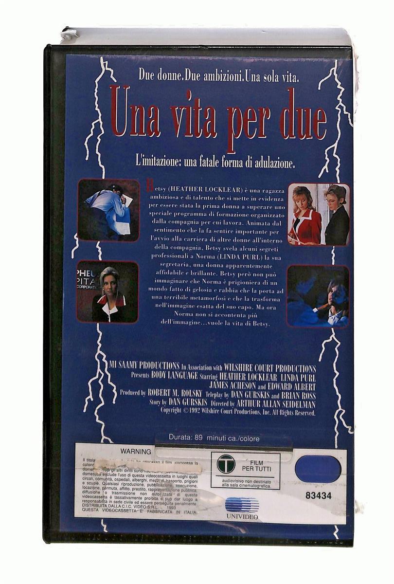 EBOND Una Vita Per Due Paramount Cic VHS VH005016
