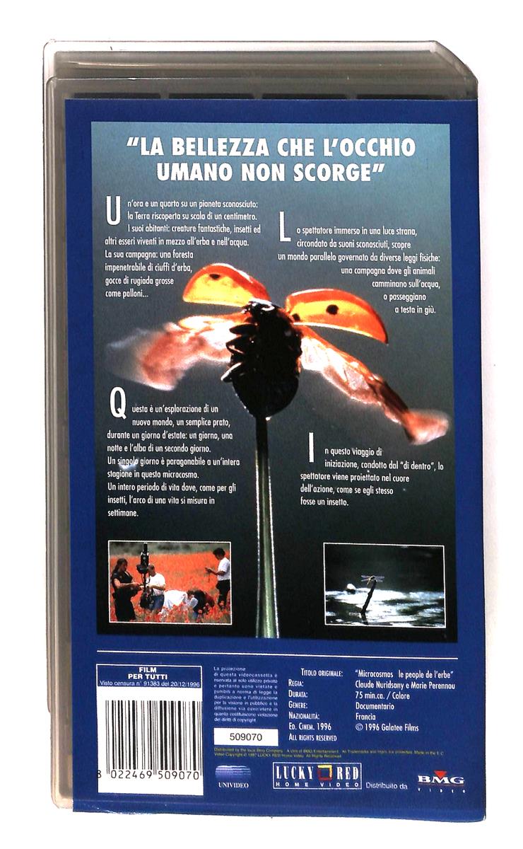 EBOND Microcosmos Il Popolo Dell Erba Lucky Red VHS VH003215