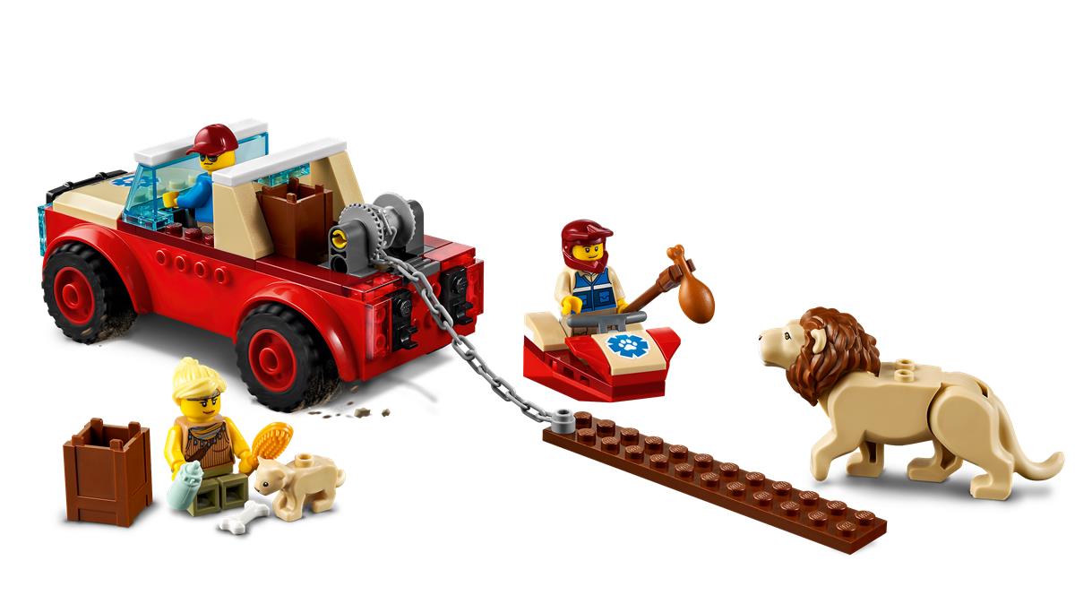 LEGO 60301 CITY Fuoristrada di soccorso animale