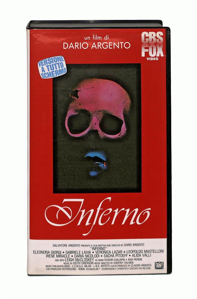 EBOND Inferno Dario Argento Cbs Fox VHS VH004482