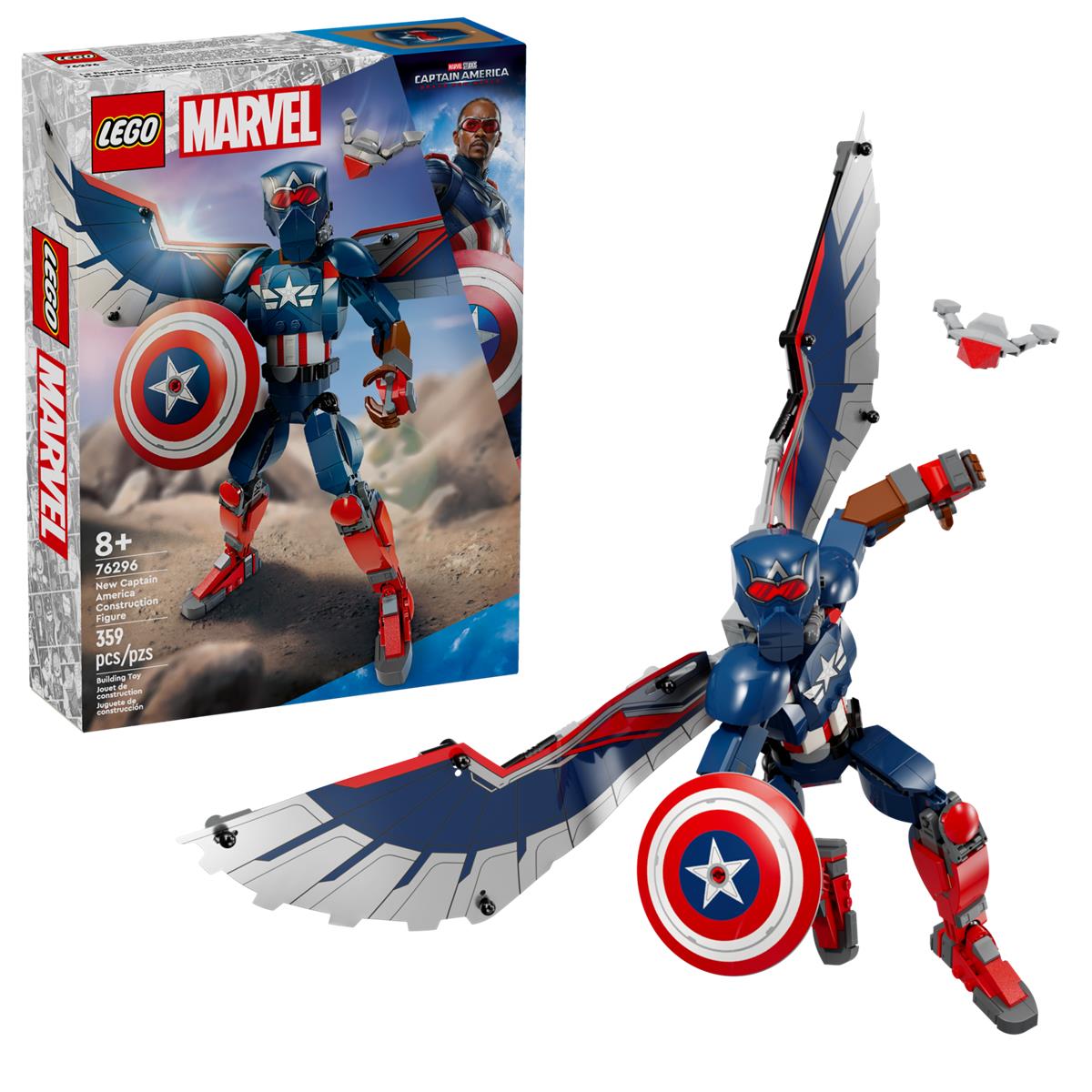 LEGO 76296 Nuovo personaggio costruibile di Captain America