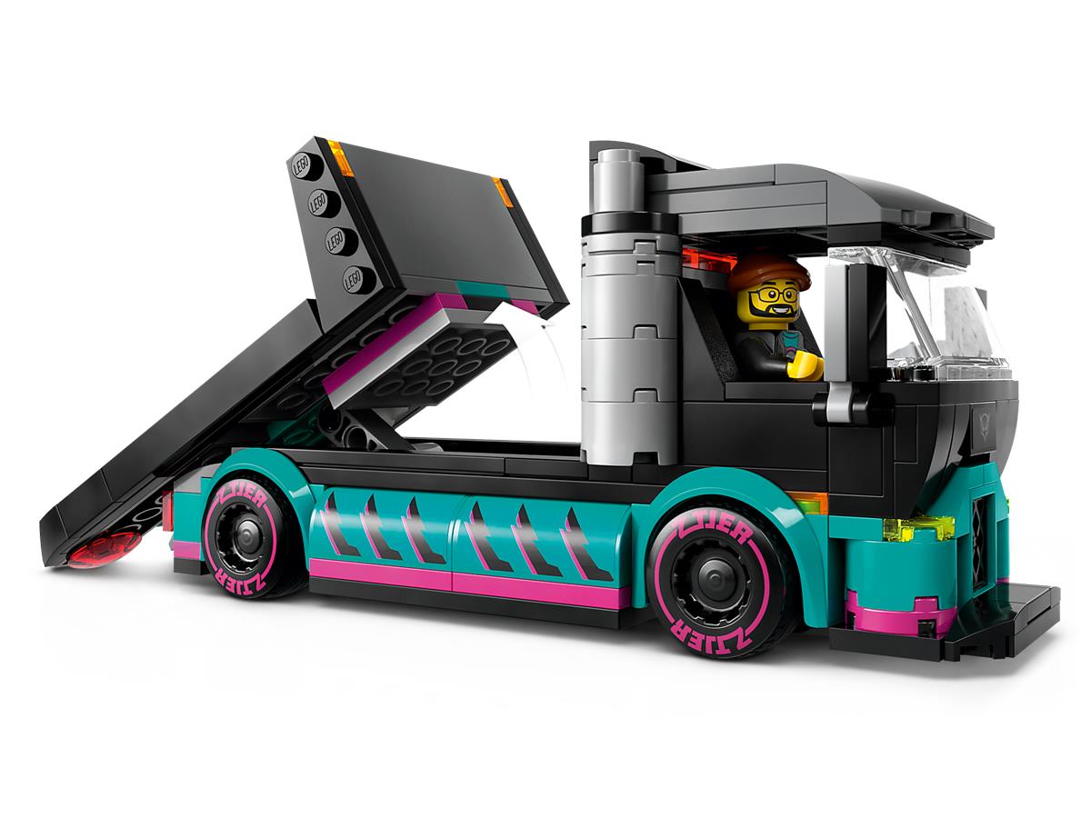 LEGO 60406 Auto da corsa e trasportatore