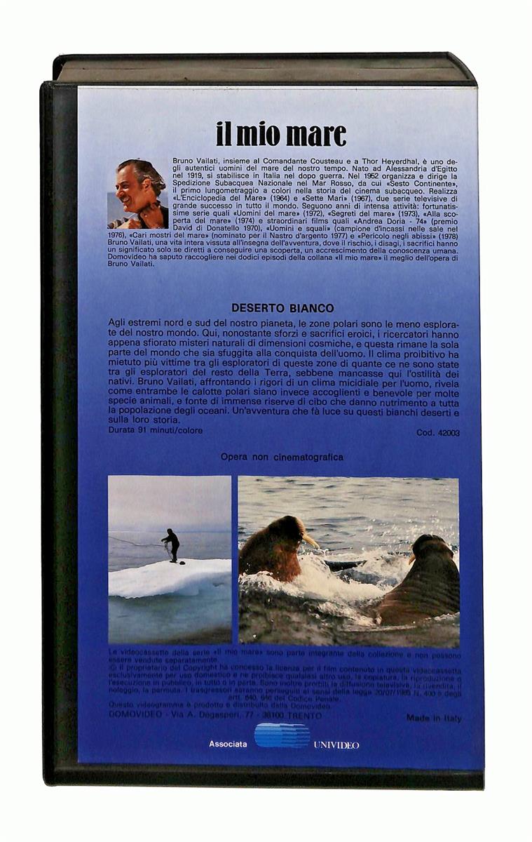 EBOND Deserto Bianco Video Adventure Domovideo VHS VH002866