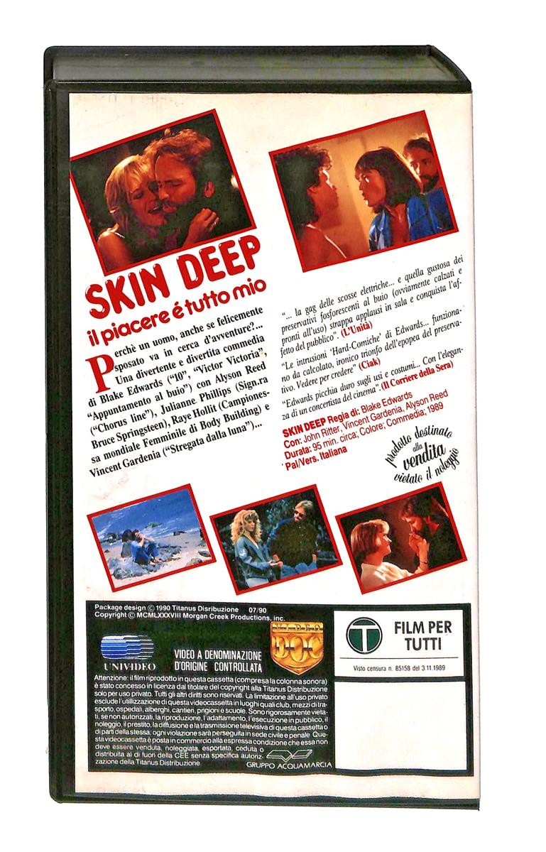 EBOND Skin Deep Il Piacere e Tutto Mio Videogram VHS VH003603