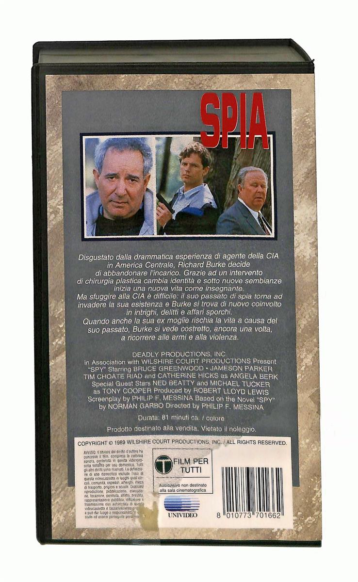 EBOND Spia Philip F Messina Paramount Cic VHS VH003319