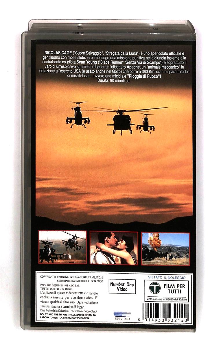 EBOND Apache Pioggia Di Fuoco Titanus VHS VH005105