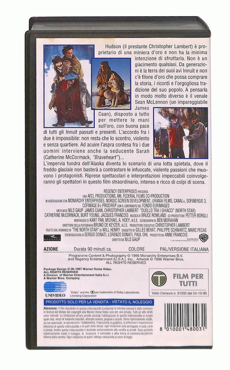 EBOND Duello Tra i Ghiacci North Star Gli Scudi Wb VHS VH002755
