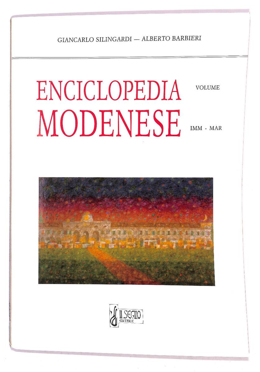 EBOND Enciclopedia Modenese Vol 11 Di G. Silingardi e A. Barbieri Libro LI018002