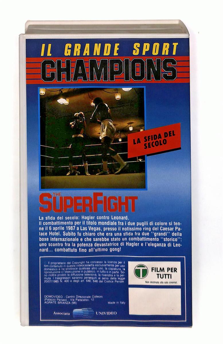 EBOND The Superfight Il Grande Sport Champions Domovideo VHS VH002818