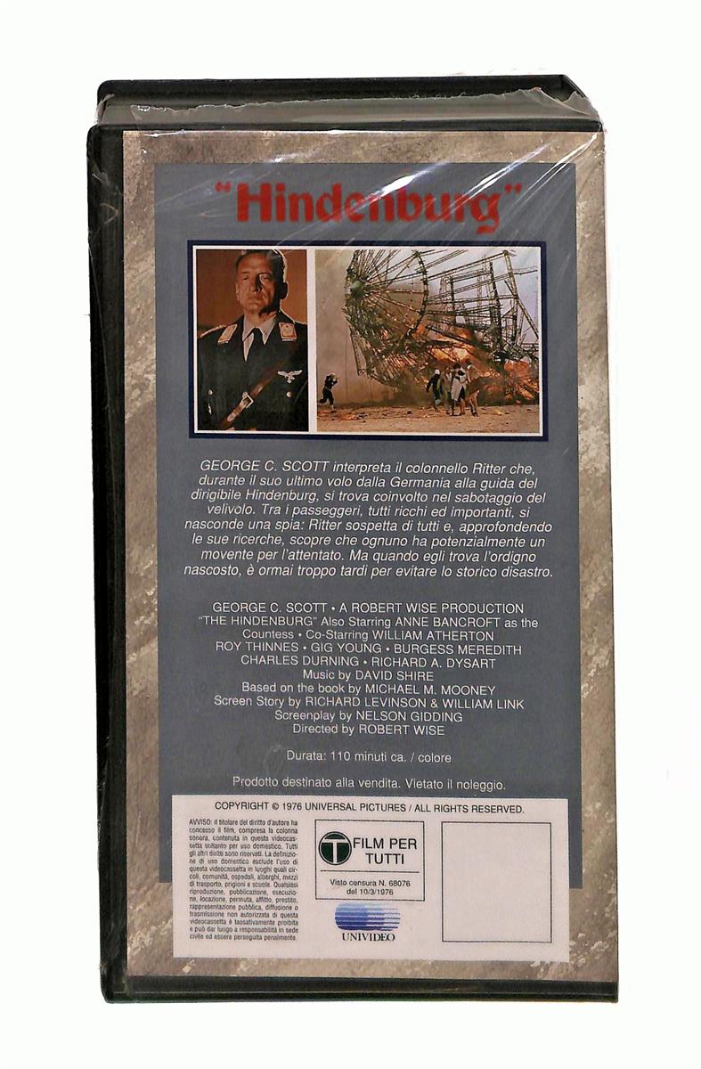 EBOND Hindeburg Paramount Cic VHS VH003276