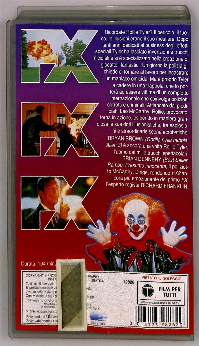 EBOND Fx2 Replay Di Un Omicidio Columbia Winners VHS VH004903