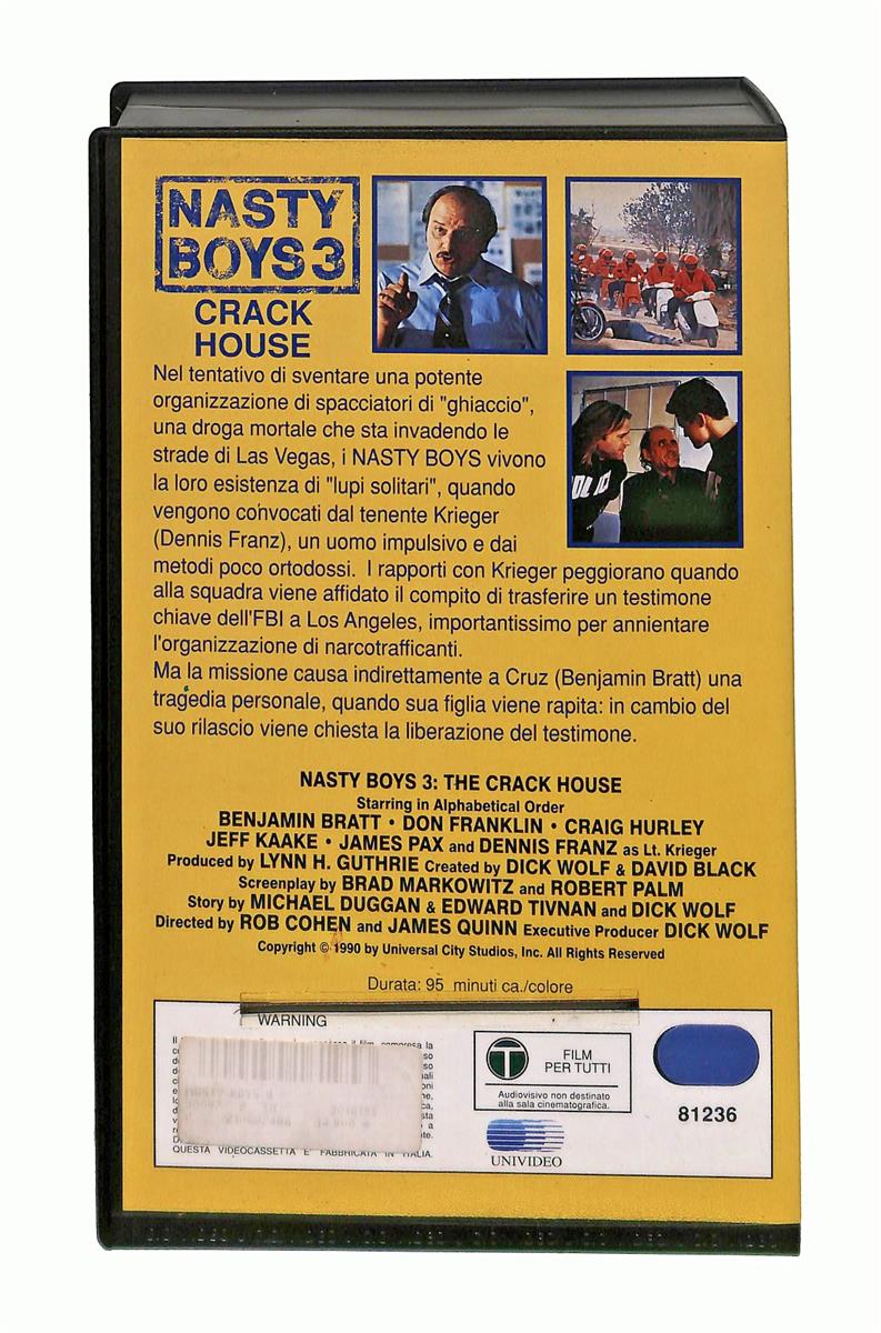 EBOND Nasty Boys 3 Universal Cic VHS VH002825