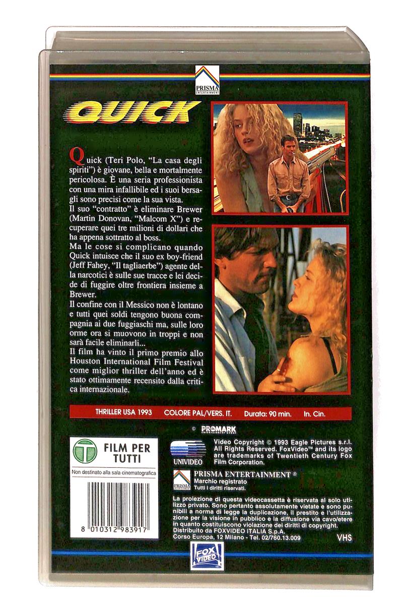 EBOND Quick Rick King Fox Prisma VHS VH003005