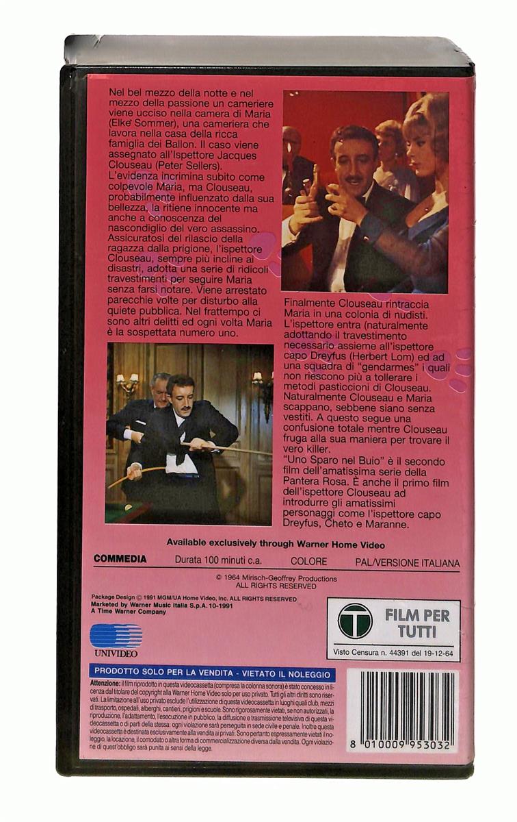 EBOND Uno Sparo Nel Buio Peter Sellers Elke Sommer Mgm Ua VHS VH002269