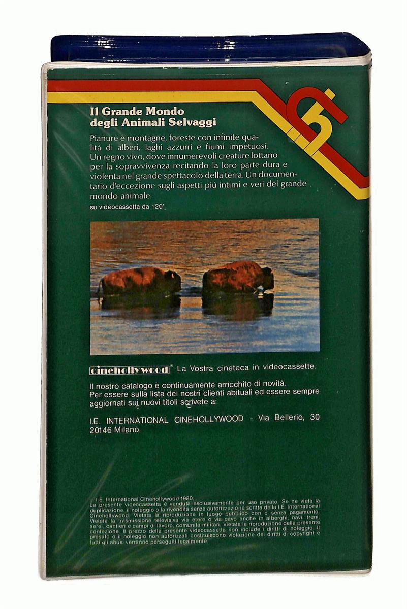 EBOND Il Grande Mondo Degli Animali Selvaggi Cinehollywood VHS VH002856