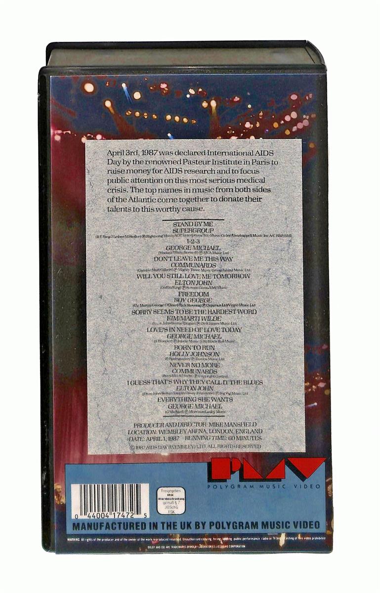 EBOND Stand By Me Benefit Concert No Ita VHS VH003208