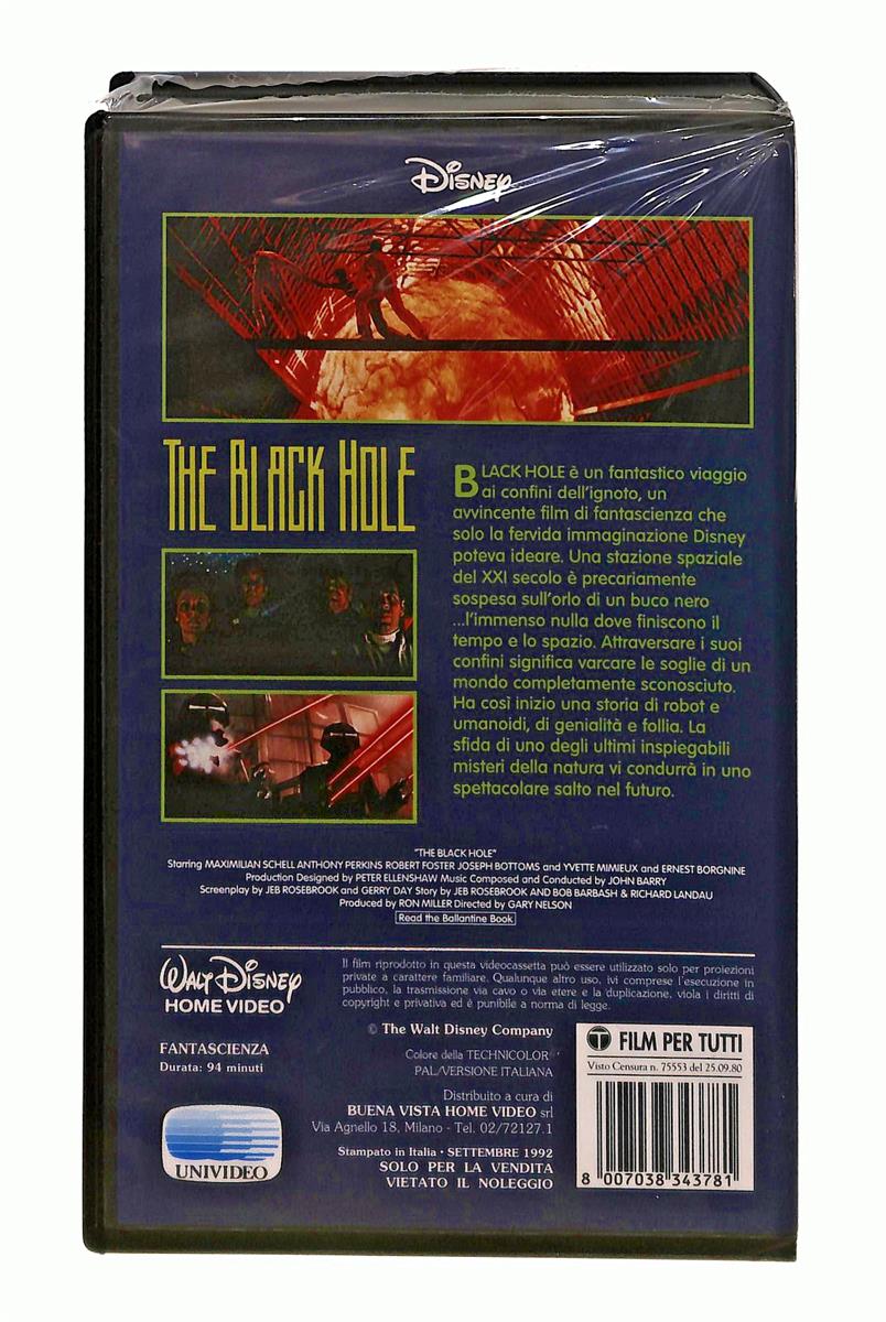 EBOND The Balck Hole Disney VHS VH002318
