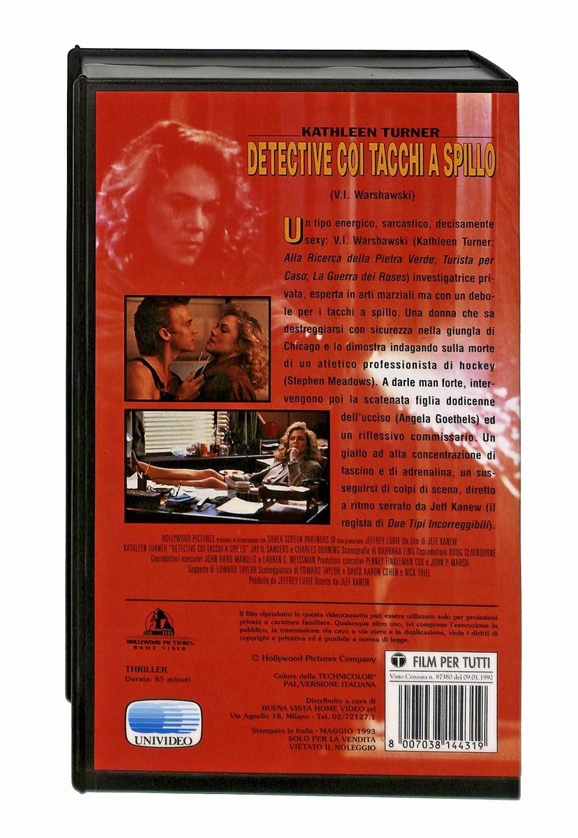 EBOND Detective Coi Tacchi a Spillo Hollywood Pictures VHS VH003880