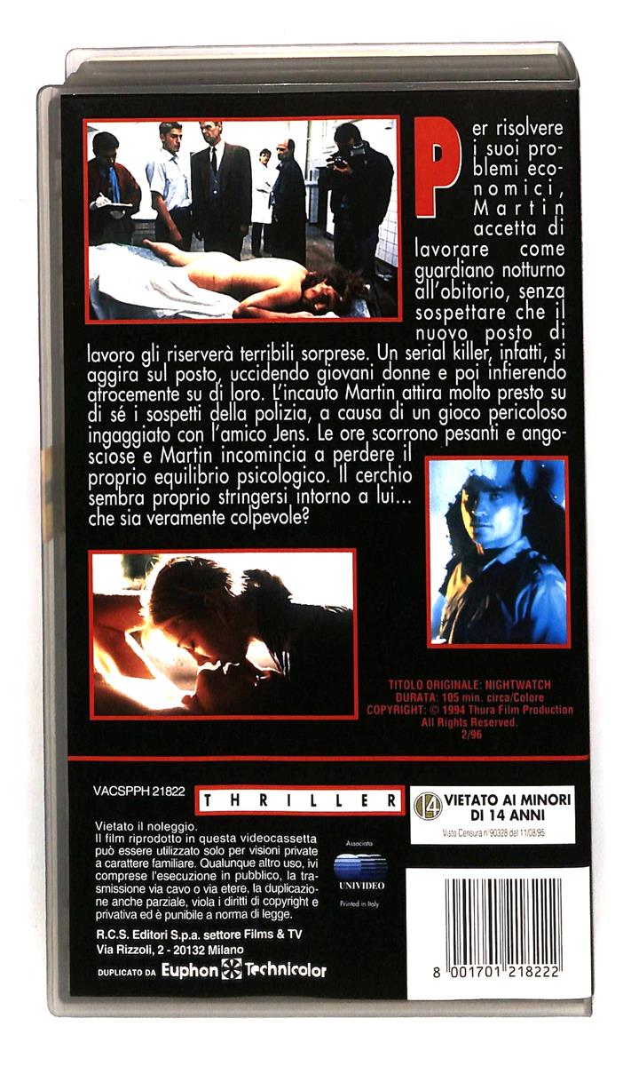 EBOND Il Guardiano Di Notte Nightwatch Rcs VHS VH005123