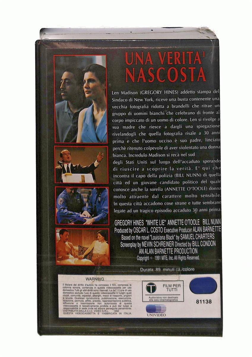 EBOND Una Verita Nascosta Universal Cic VHS VH004432