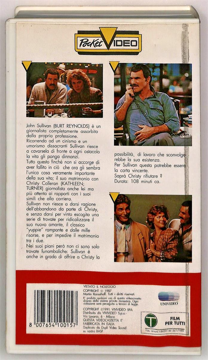 EBOND Cambio Marito Vivivideo VHS VH005310