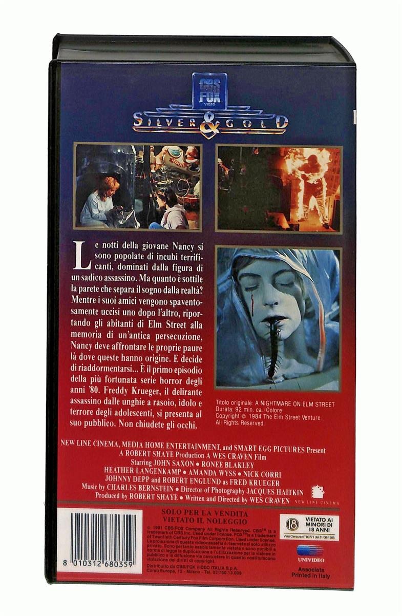 EBOND Nightmare Dal Profondo Della Notte Cbs Fox VHS VH004365