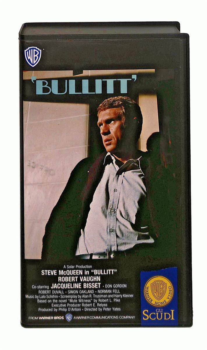 EBOND Bullitt Steve Mcqueen Gli Scudi Wb VHS VH002812