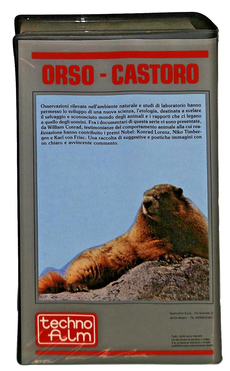 EBOND Orso Castoro Techno Film V 407 VHS VH003116