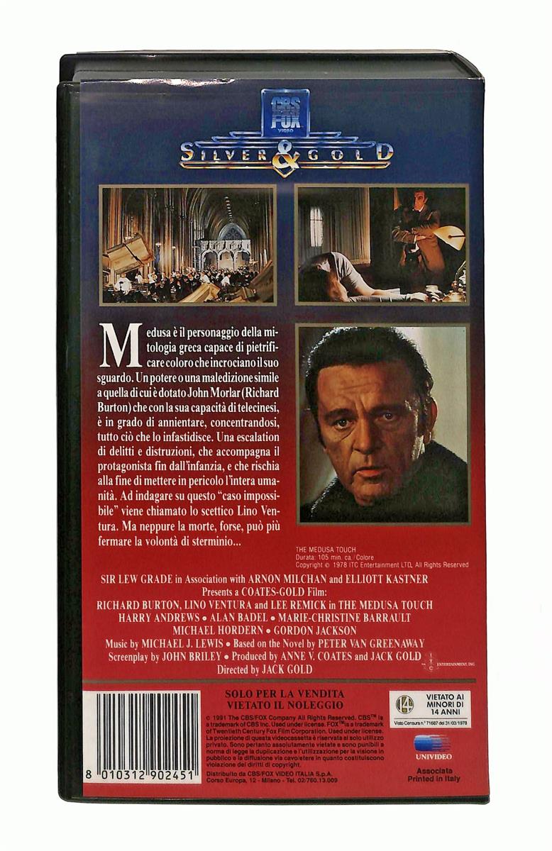 EBOND Il Tocco Della Medusa Silver & Gold Cbs Fox VHS VH003923