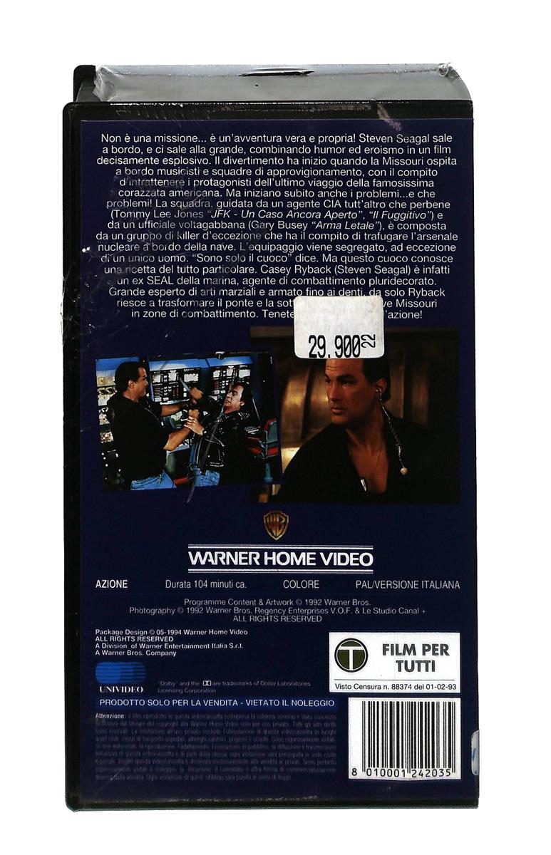EBOND Trappola In Alto Mare Gli Scudi Wb VHS VH004322