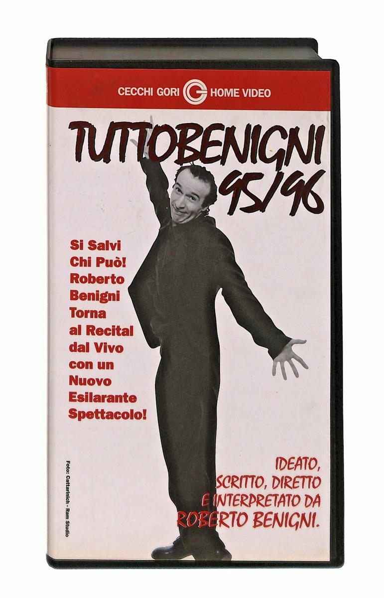 EBOND Tutto Benigni 95 96 Cecchi Gori VHS VH003160