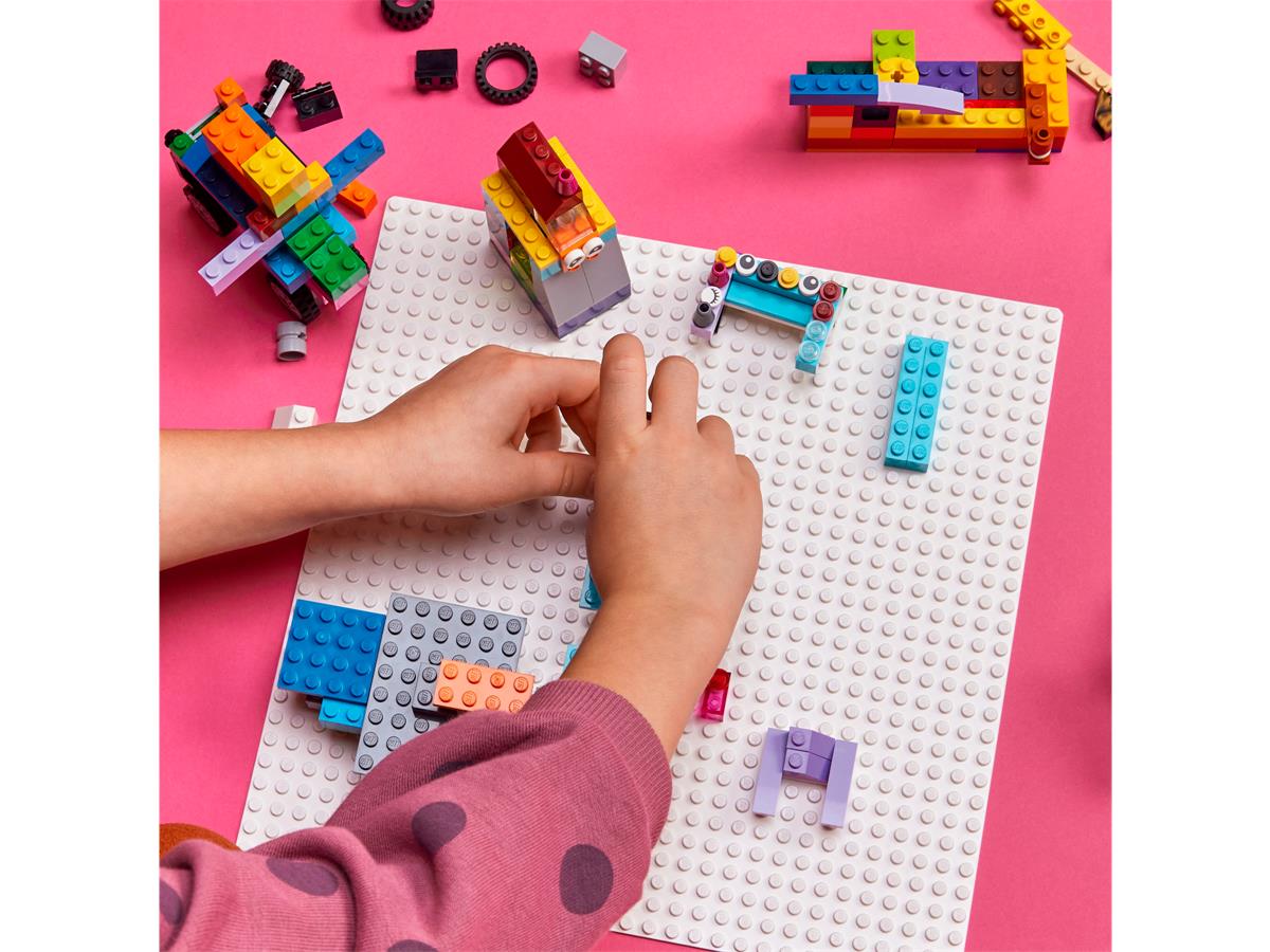 LEGO 11026 Base bianca