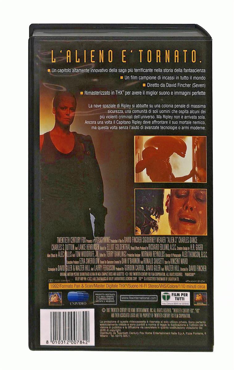 EBOND Alien 3 VHS VH004033