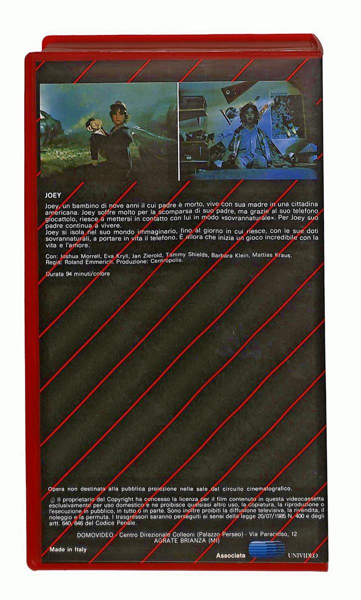 EBOND Joey Domovideo VHS VH002384