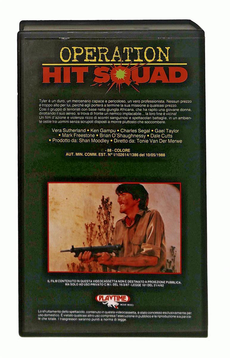 EBOND Operation Hit Squad Playtime VHS VH003462