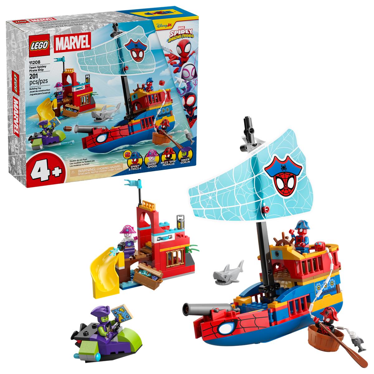 LEGO 11208 Nave pirata del Team Spidey