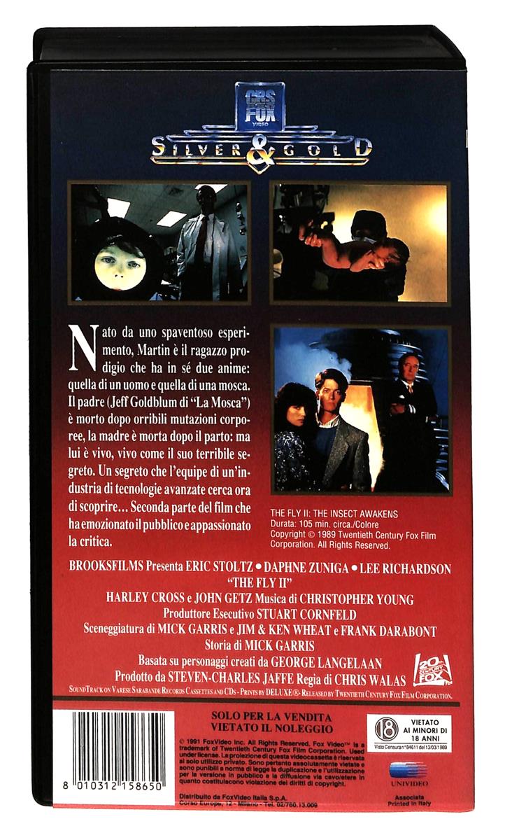 EBOND La Mosca 2 Fox VHS VH004755