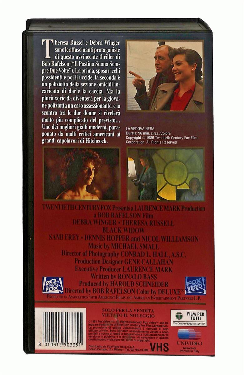 EBOND La Vedova Nera Fox VHS VH004767