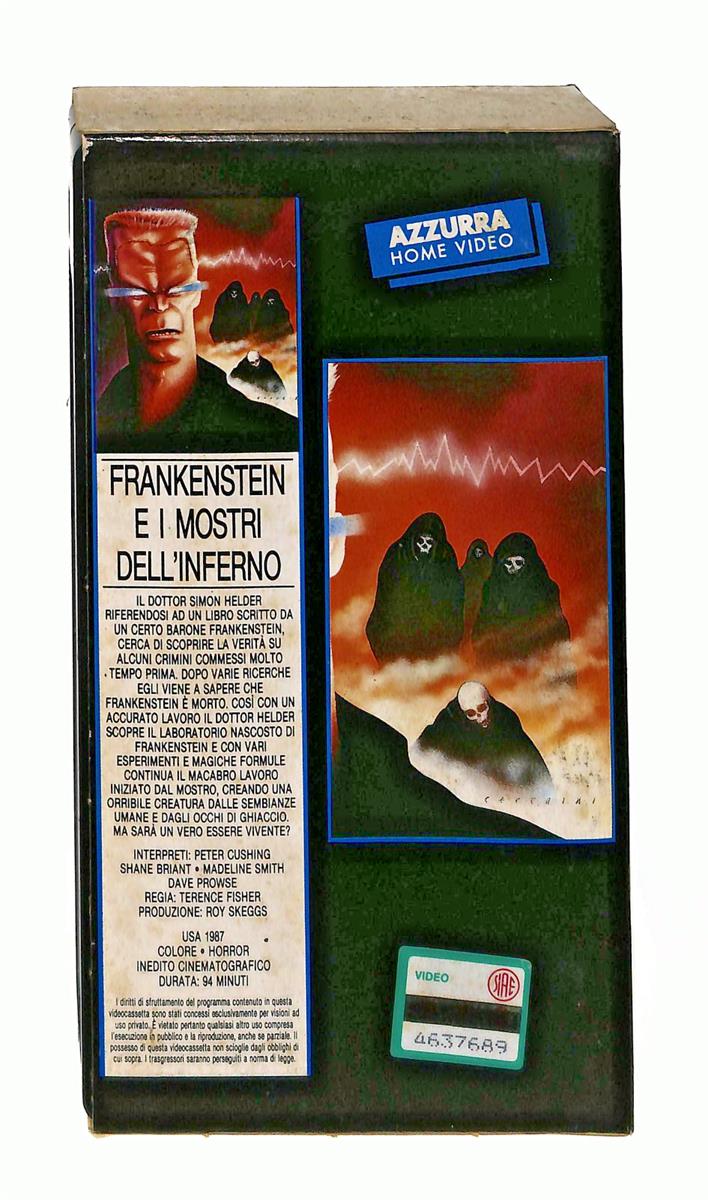 EBOND E i Mostri Dell Inferno Azzurra Home Video VHS VH004138