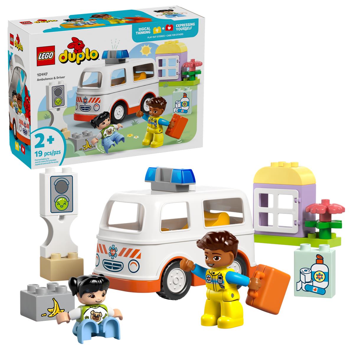LEGO 10447 Ambulanza e autista