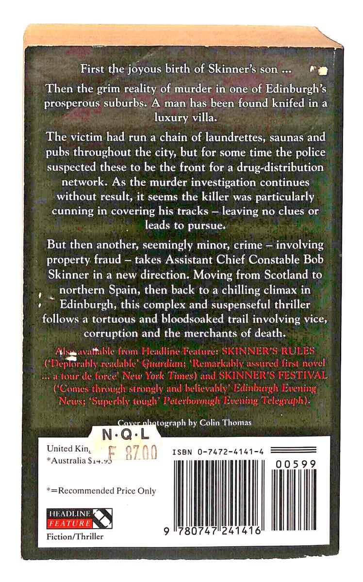 EBOND Skinner's Trail Jardine Libro LI038465