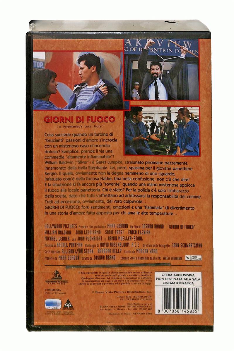 EBOND Giorni Di Fuoco Hollywood Pictures VHS VH003879