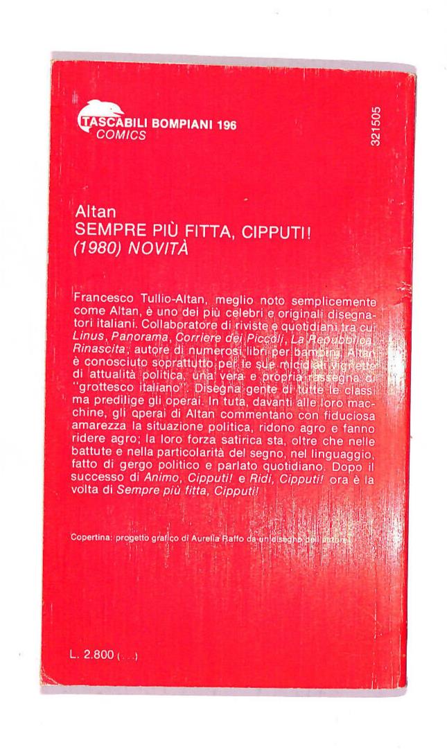 EBOND Sempre Piu Fretta, Cipputi! Libro LI011015