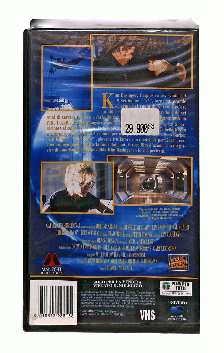 EBOND Una Bionda Tutta d Oro Russell Mulcahy Univideo Fox VHS VH002209