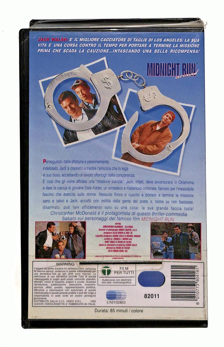 EBOND Midnight Run Around Puntuale Prima Di Mezzanotte Cic VHS VH005053