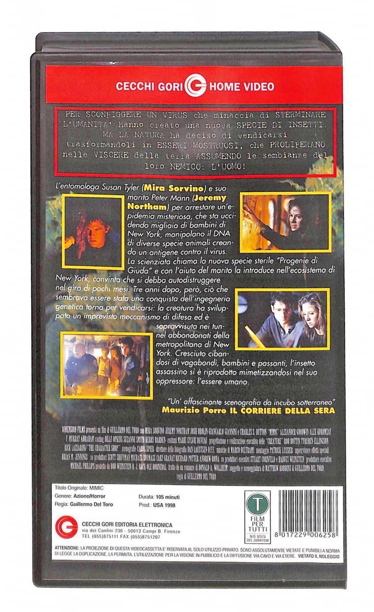 EBOND Mimic Cecchi Gori Home Video VHS VH004418
