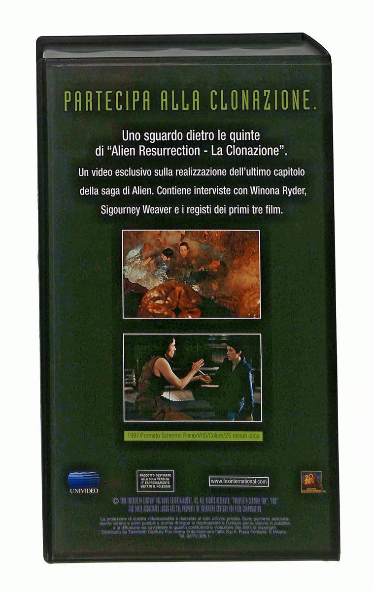 EBOND Making Of Alien Resurrection La Clonazione Fox VHS VH004052