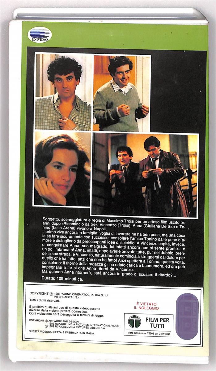 EBOND Scusate Il Ritardo Columbia Winners VHS VH004575